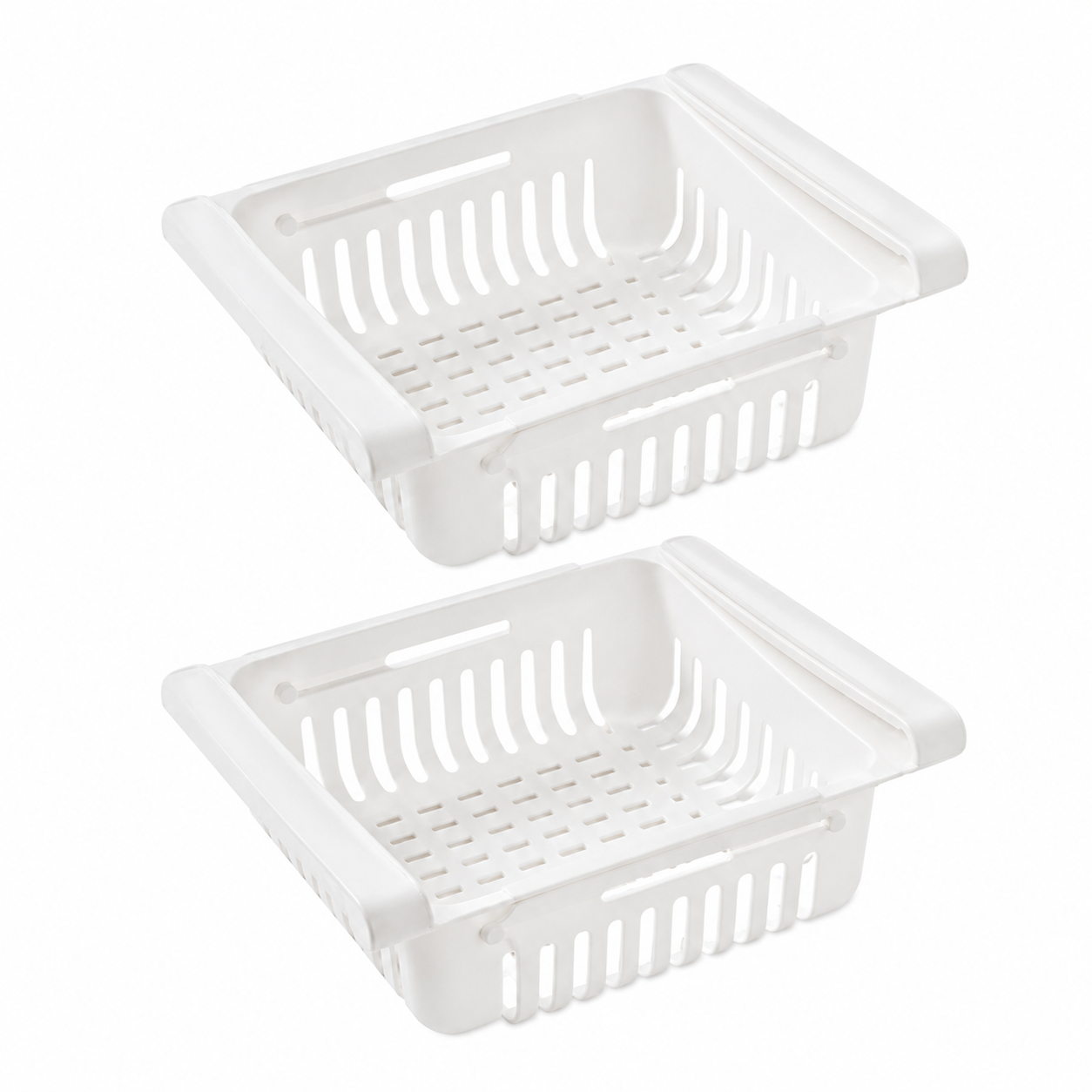 Organizador Apilable para Refrigerador y Cocina