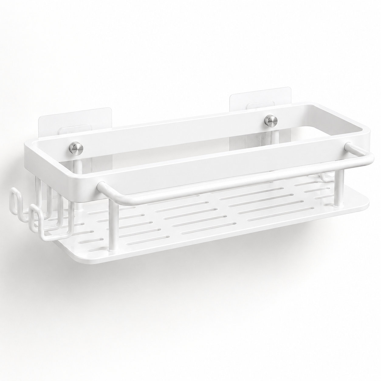 Organizador de Baño de Acero Inoxidable  | Estante de Ducha Adhesivo