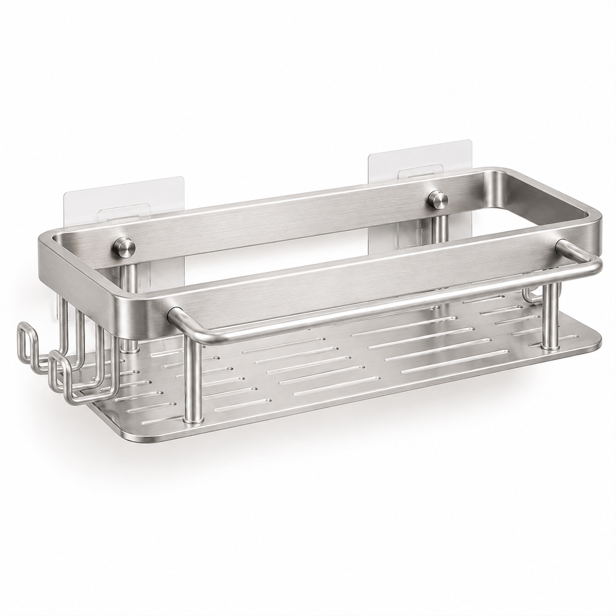 Organizador de Baño de Acero Inoxidable  | Estante de Ducha Adhesivo