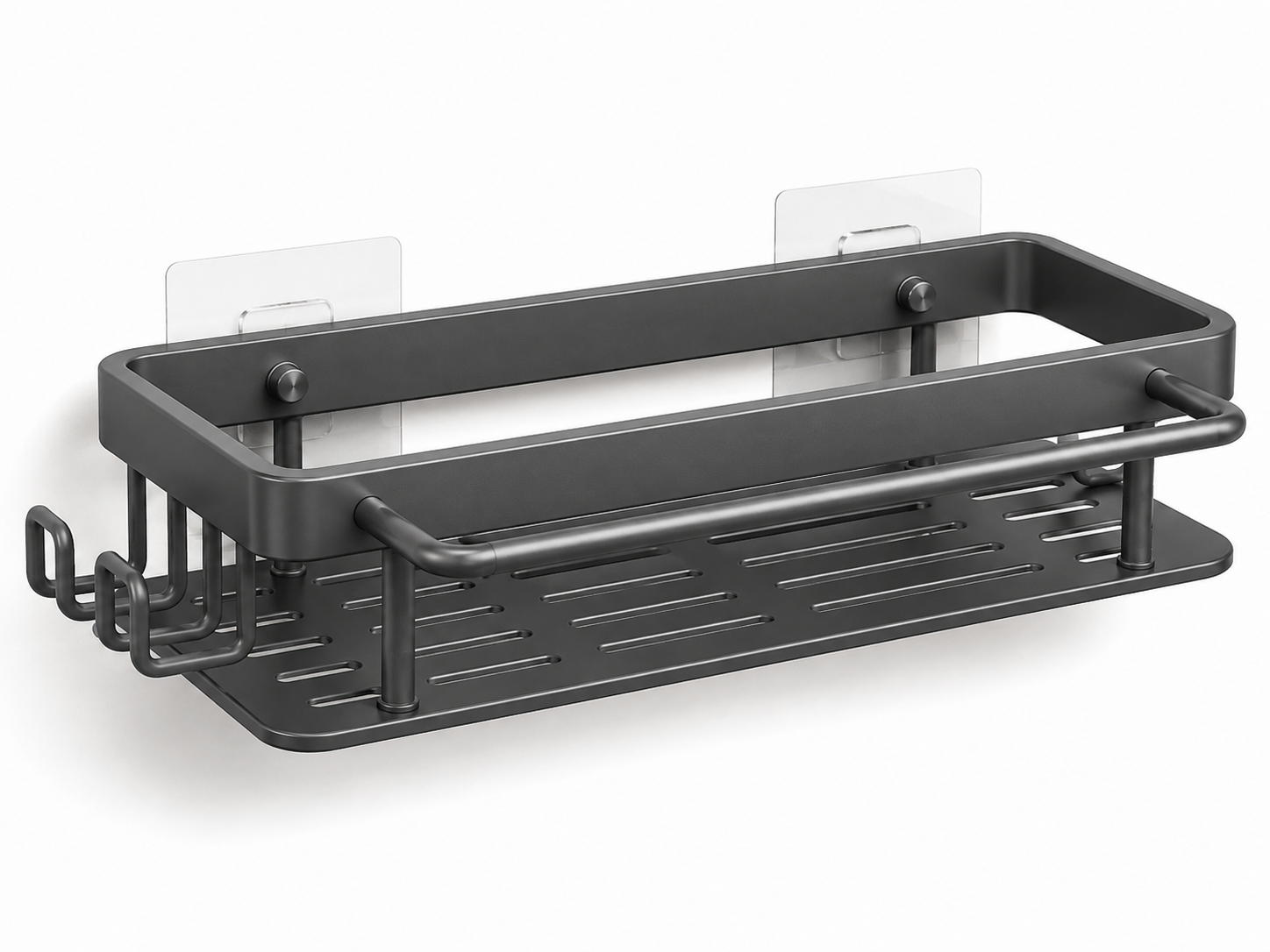 Organizador de Baño de Acero Inoxidable  | Estante de Ducha Adhesivo